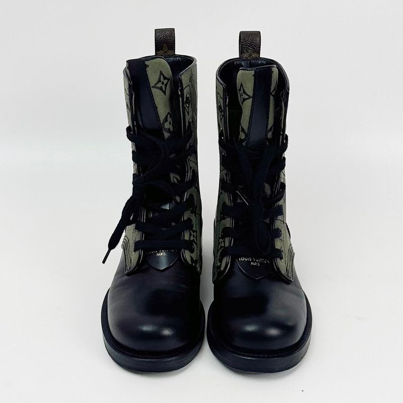 Louis Vuitton Louis Vuitton Metropolis Short Martin Boots for Women 0079 Size US 8 / IT 38 - 2 Thumbnail