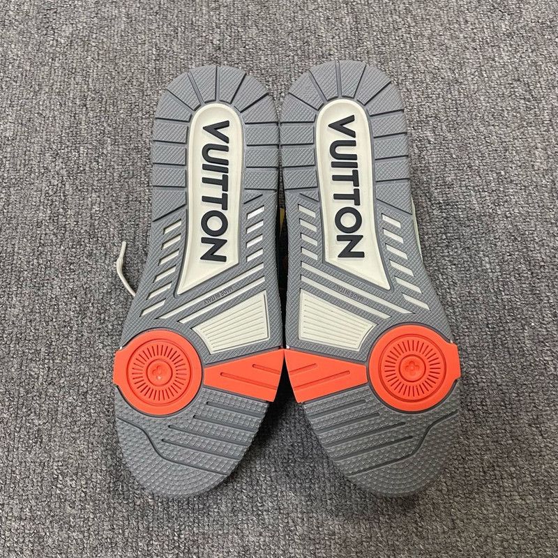 Louis Vuitton Louis Vuitton Color-Blocked Low-Top Trainer Shoes 0079 Size US 6 / IT 36 - 6 Thumbnail