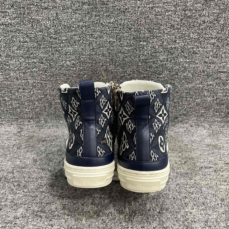 Louis Vuitton Louis Vuitton Stellar High-Top Casual Sneakers 0079 Size US 8 / IT 38 - 3 Thumbnail