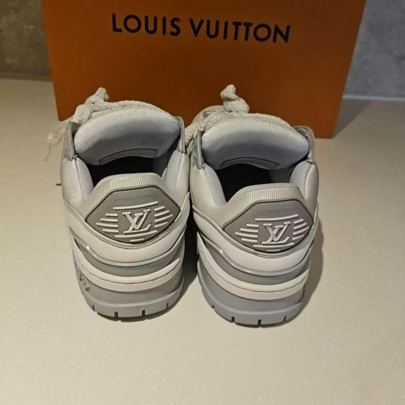 Louis Vuitton Louis Vuitton Trainer Maxi Low-Top Sneakers 0079 Size US 7 / IT 37 - 3 Thumbnail