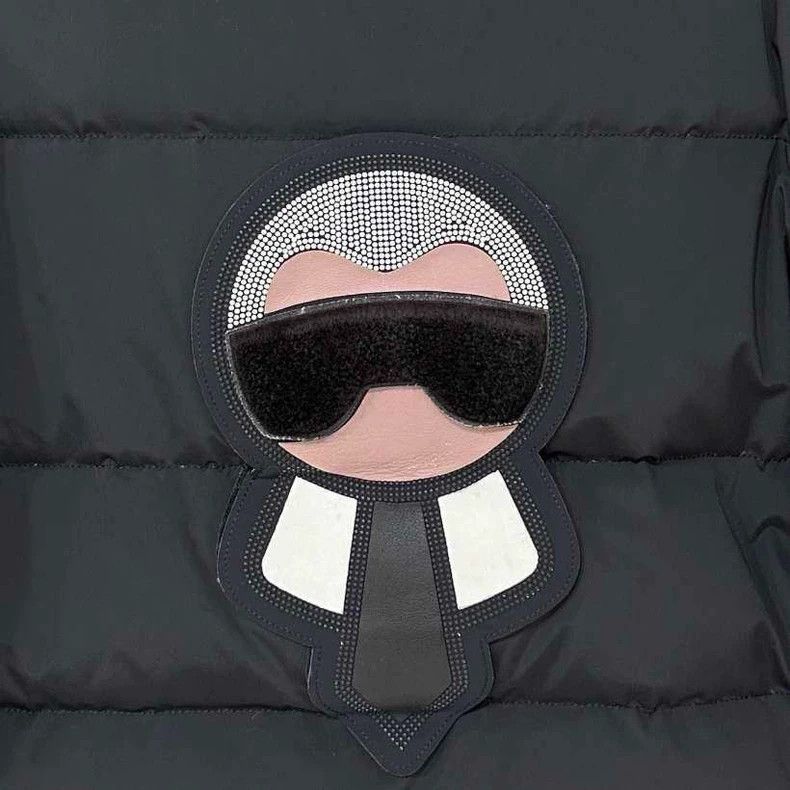 Fendi Fendi Puffer Jacket with Karl Lagerfeld Design Size US L / EU 52-54 / 3 - 4 Thumbnail