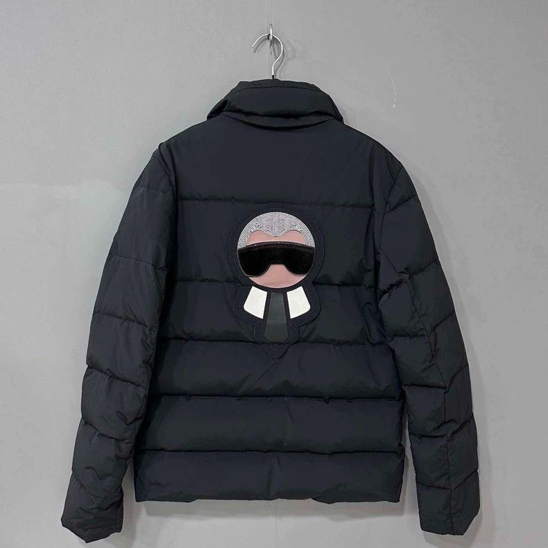 Fendi Fendi Puffer Jacket with Karl Lagerfeld Design Size US L / EU 52-54 / 3 - 3 Thumbnail