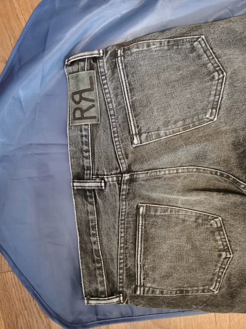 RRL Ralph Lauren Double RL/RRL Slim Fit Black Jeans Size US 31 - 3 Thumbnail