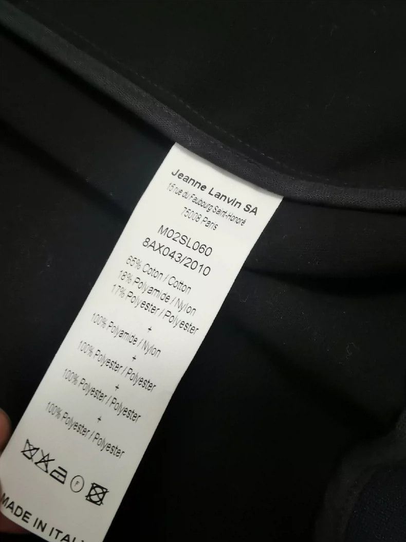 Lanvin Lanvin Runway Flocking Paneled Jacket Size US M / EU 48-50 / 2 - 9 Thumbnail