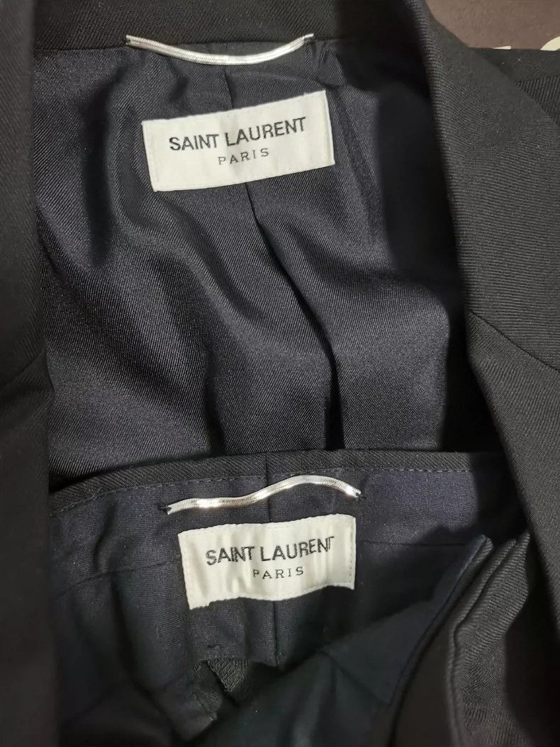 Hedi Slimane Saint Laurent Paris SLP Suit Set Size US L / EU 52-54 / 3 - 4 Thumbnail