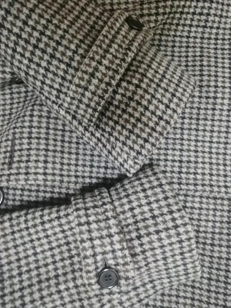 Saint Laurent Paris Saint Laurent Paris SLP Houndstooth Coat Size US M / EU 48-50 / 2 - 7 Thumbnail