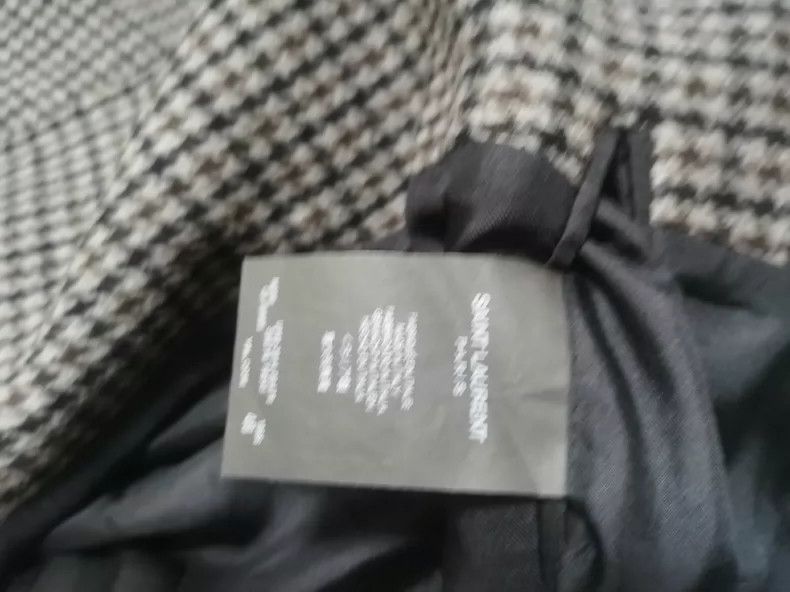 Saint Laurent Paris Saint Laurent Paris SLP Houndstooth Coat Size US M / EU 48-50 / 2 - 8 Thumbnail