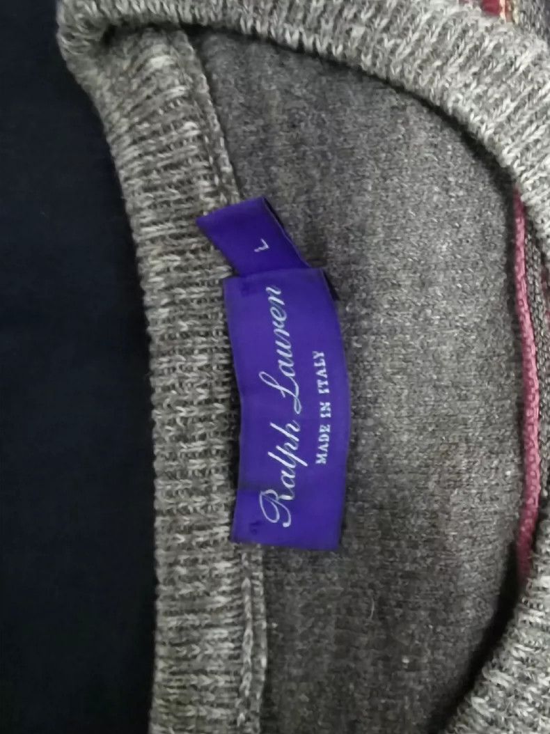 Ralph Lauren Purple Label Ralph Laurent Purple Label Wool Silk Sweater Size US L / EU 52-54 / 3 - 3 Thumbnail