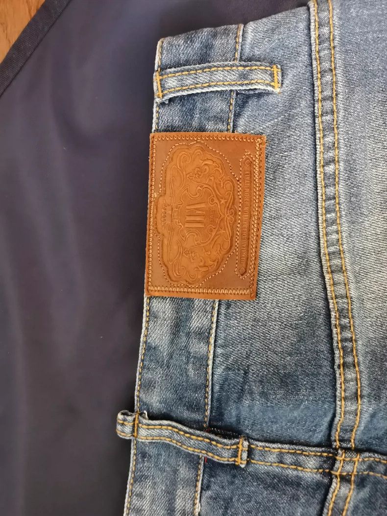 Vintage Degaia Distressed High-End Denim Jeans Size US 36 / EU 52 - 5 Thumbnail