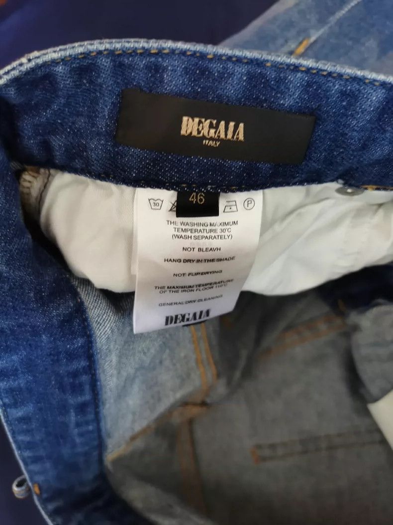 Vintage Degaia Distressed High-End Denim Jeans Size US 36 / EU 52 - 6 Thumbnail