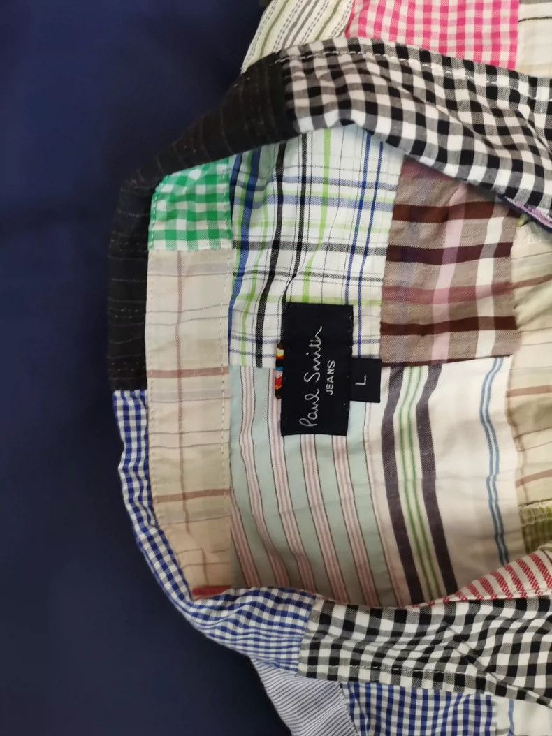 Paul Smith Paul Smith Patchwork Short Sleeve Shirt Size US L / EU 52-54 / 3 - 3 Thumbnail