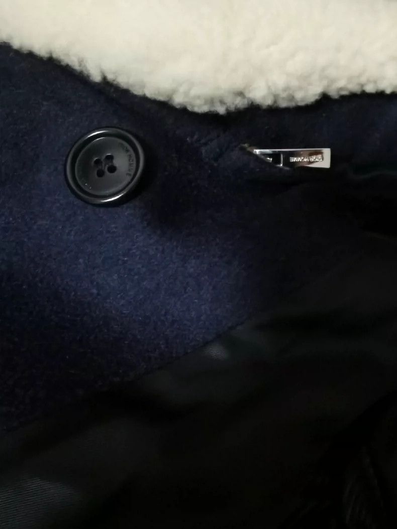 Dior Dior Homme Show Wool Coat with Fur Collar Size US M / EU 48-50 / 2 - 6 Thumbnail