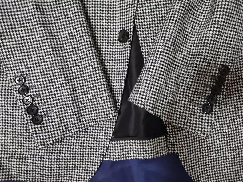 Tom Ford Tomorrow Ford Houndstooth Blazer Size US L / EU 52-54 / 3 - 4 Thumbnail