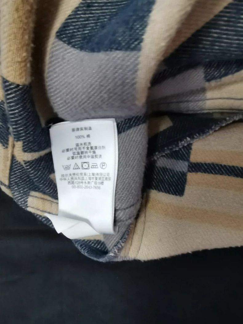 RRL Ralph Lauren Double RL Vintage Indigo Blanket Shirt Jacket Size US M / EU 48-50 / 2 - 6 Thumbnail