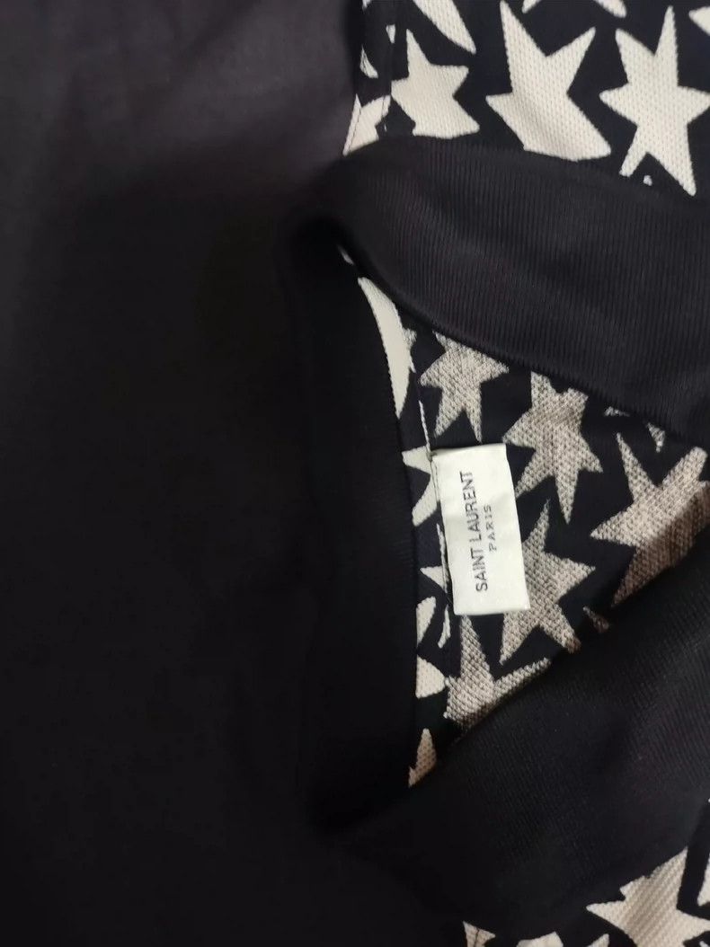 Saint Laurent Paris Saint Laurent Paris SLP Polo T-Shirt Size US L / EU 52-54 / 3 - 3 Thumbnail