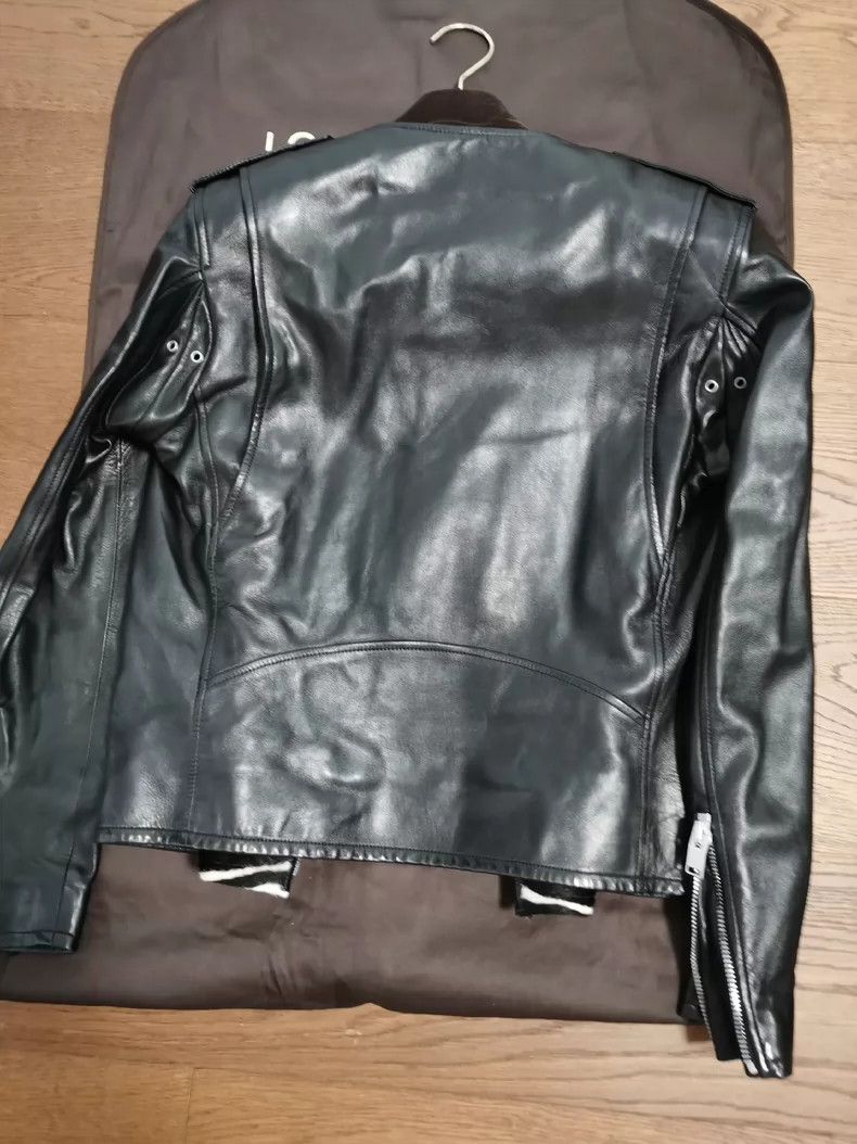 Hedi Slimane Saint Laurent Paris SLP Lambskin Leather Jacket Size US M / EU 48-50 / 2 - 6 Thumbnail
