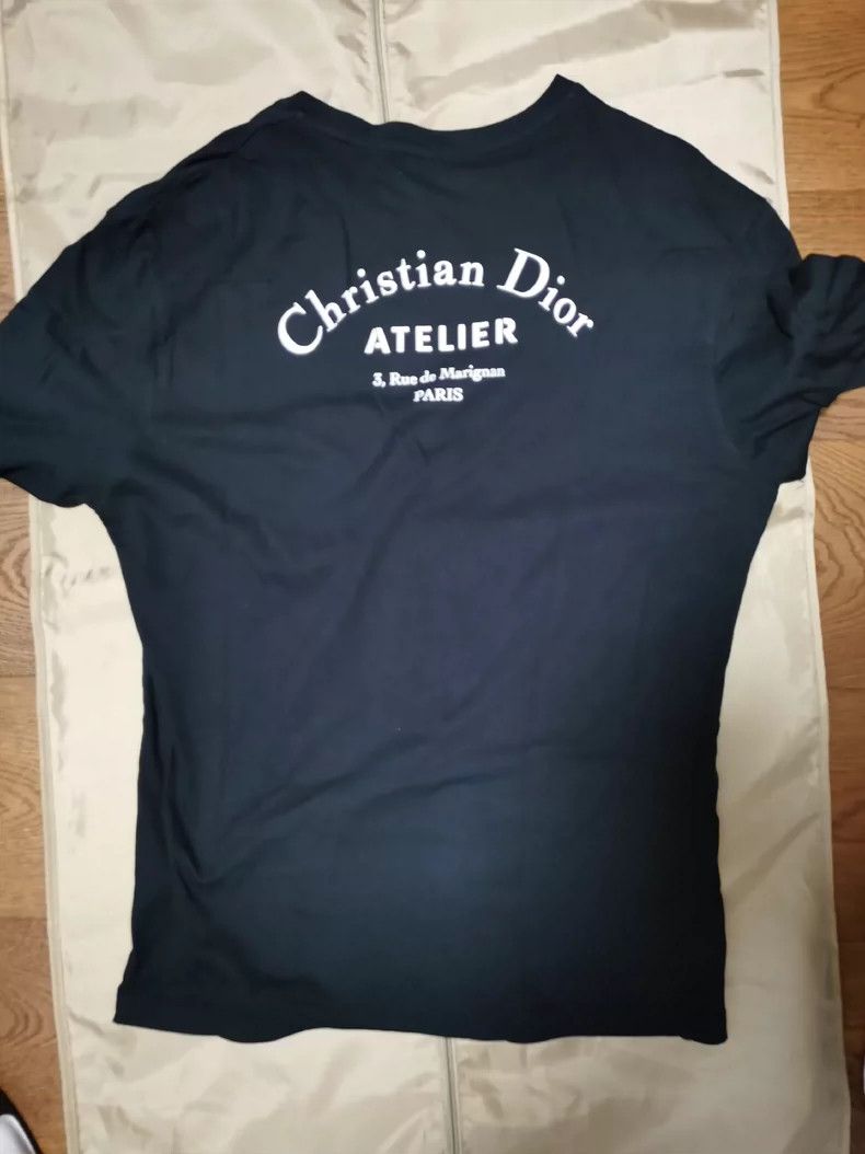 Dior Dior Homme Logo Print Short Sleeve T-shirt Size US L / EU 52-54 / 3 - 3 Thumbnail