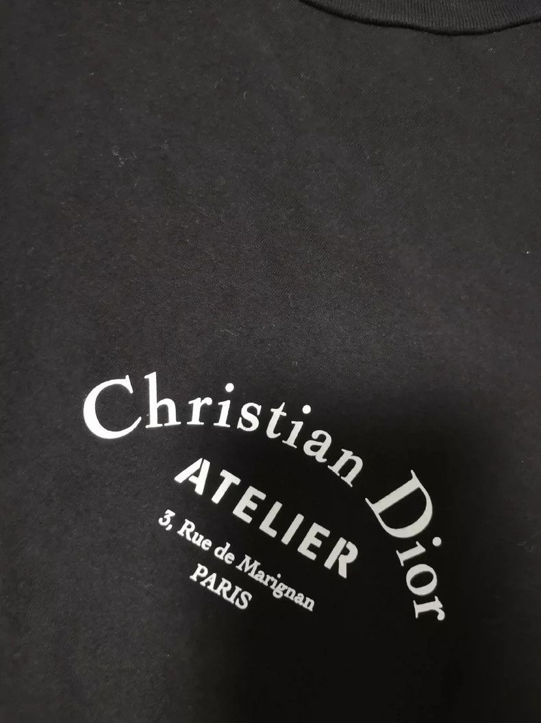 Dior Dior Homme Logo Print Short Sleeve T-shirt Size US L / EU 52-54 / 3 - 4 Thumbnail