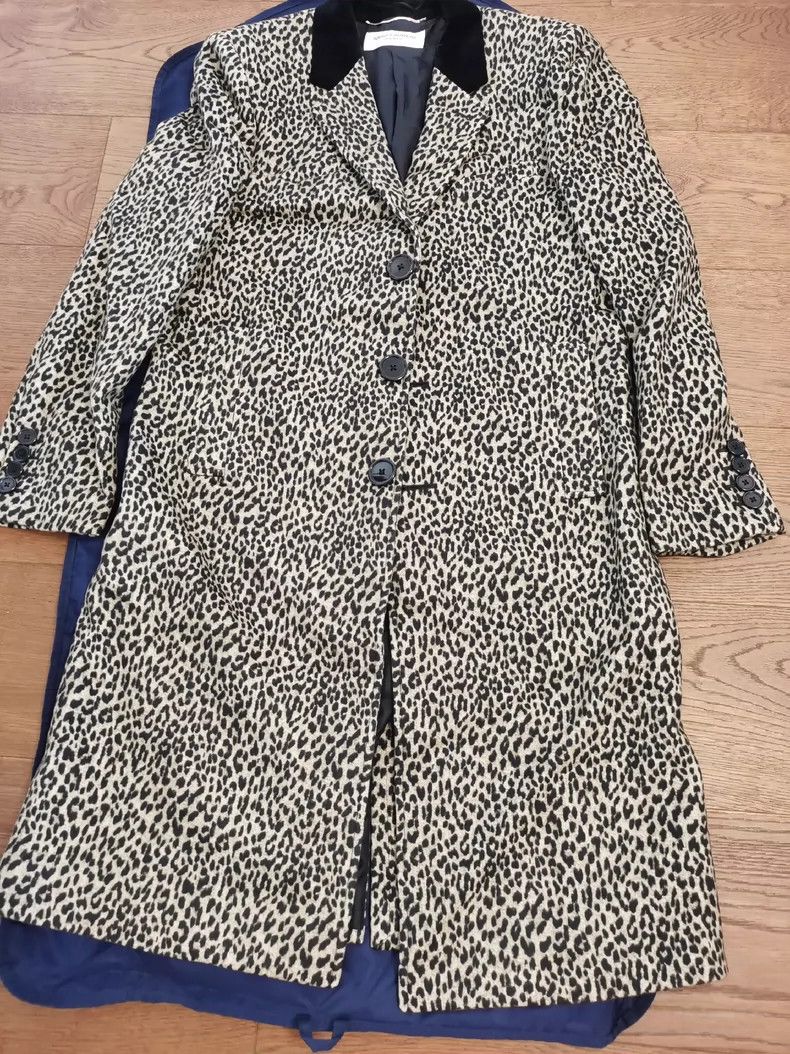 Hedi Slimane Saint Laurent SLP Runway Coat Size US L / EU 52-54 / 3 - 2 Thumbnail