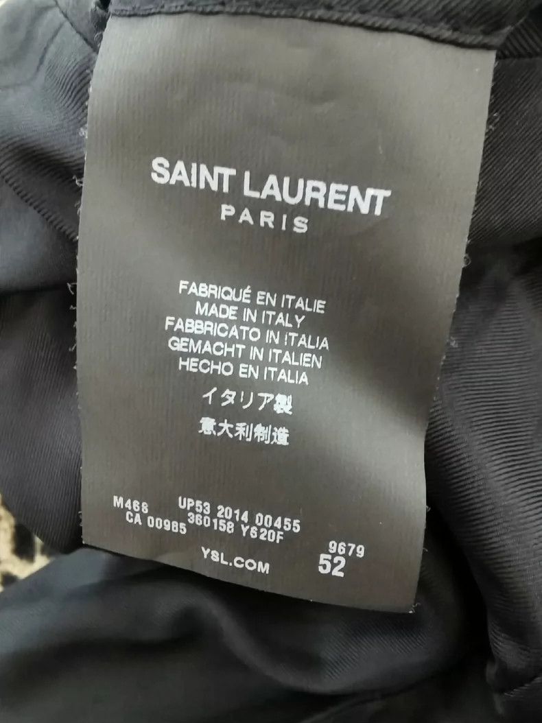 Hedi Slimane Saint Laurent SLP Runway Coat Size US L / EU 52-54 / 3 - 6 Thumbnail