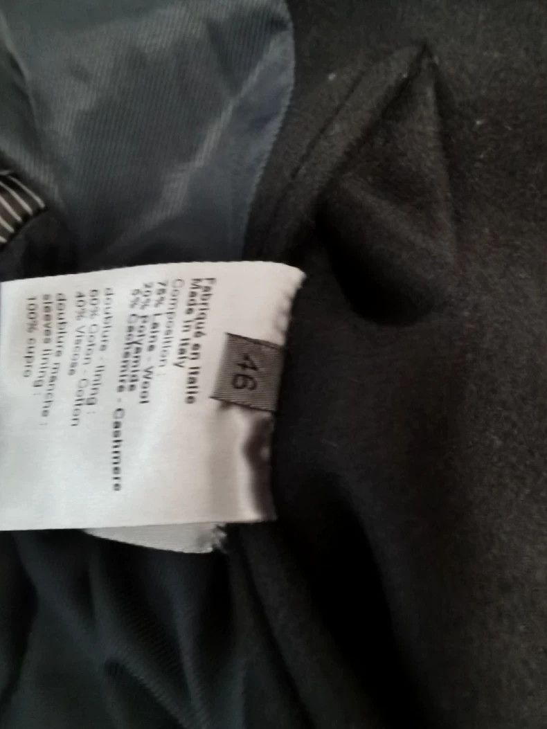 Hedi Slimane Dior Homme Wool Short Coat Size US M / EU 48-50 / 2 - 8 Thumbnail