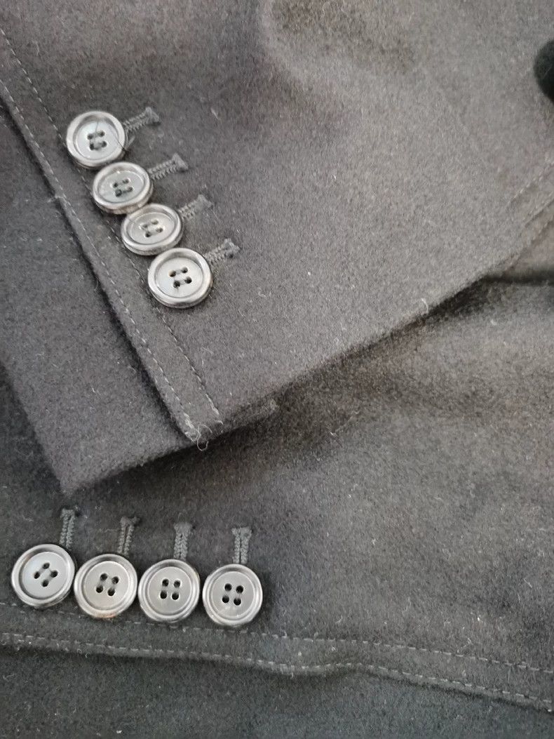 Hedi Slimane Dior Homme Wool Short Coat Size US M / EU 48-50 / 2 - 5 Thumbnail
