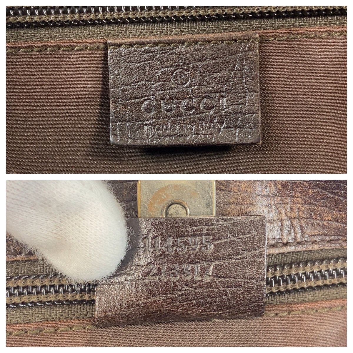 Gucci Gucci Gucci GG Supreme 2way tote bag Canvas Shoulder Bag 114595 DUTY FREE for USA Size ONE SIZE - 4 Thumbnail