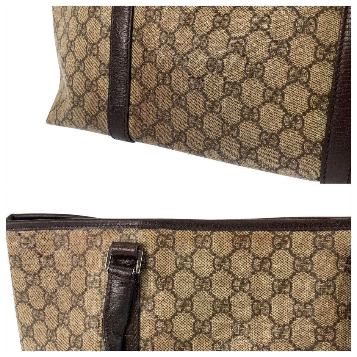 Gucci Gucci Gucci GG Supreme 2way tote bag Canvas Shoulder Bag 114595 DUTY FREE for USA Size ONE SIZE - 6 Thumbnail