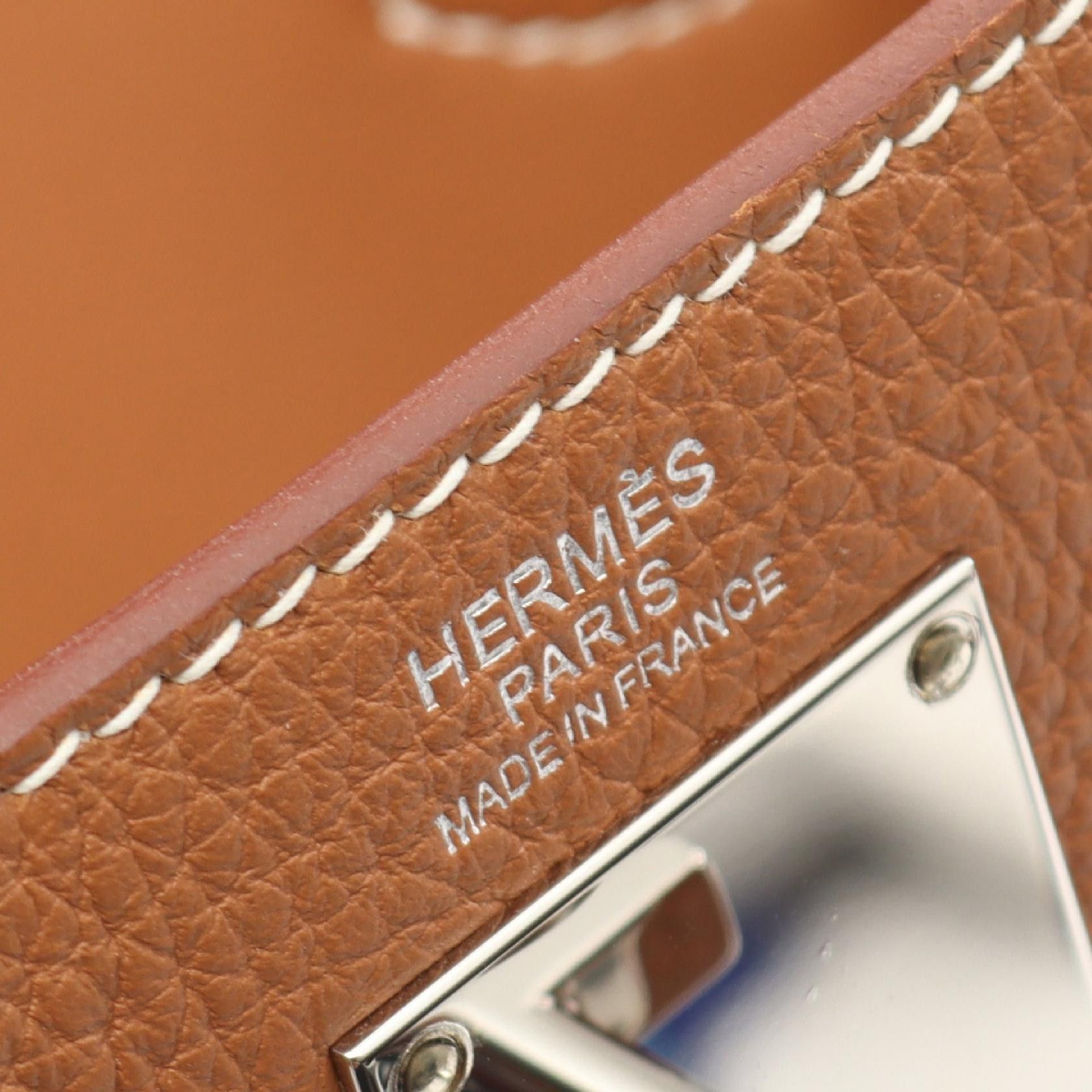 Hermes Hermes Hermes Kelly Akkad PM Togo 2way waist bag Leather Belt Bag Stamp W (2024) Size ONE SIZE - 4 Thumbnail