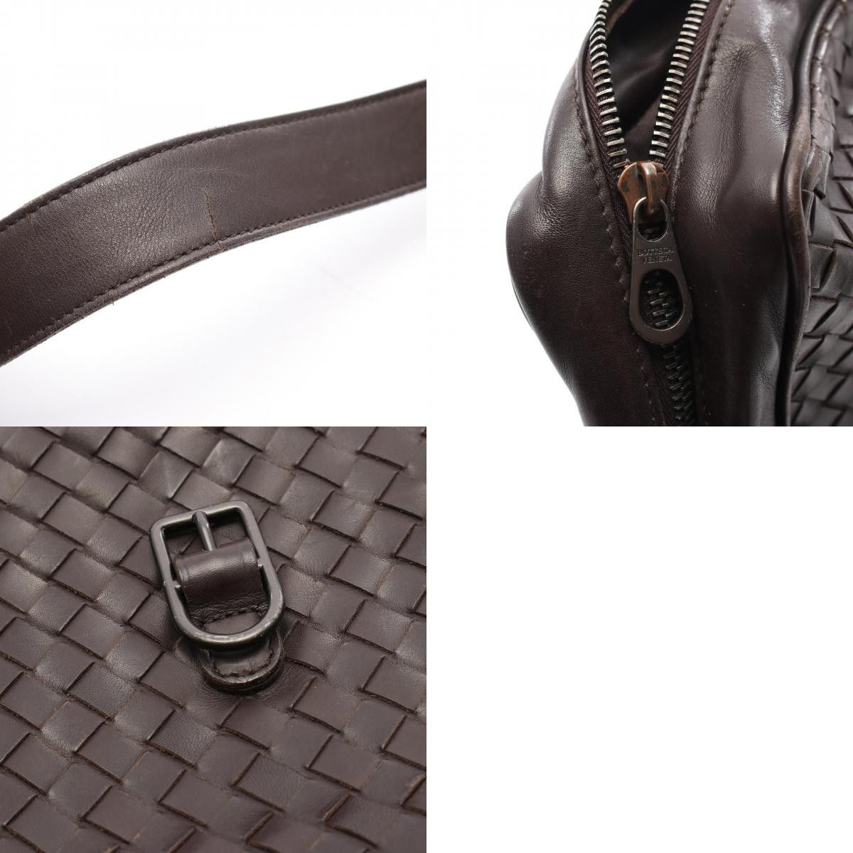Bottega Veneta Bottega Veneta Bottega Veneta Intrecciato Leather Shoulder Bag Leather Shoulder Bag Size ONE SIZE - 10 Thumbnail