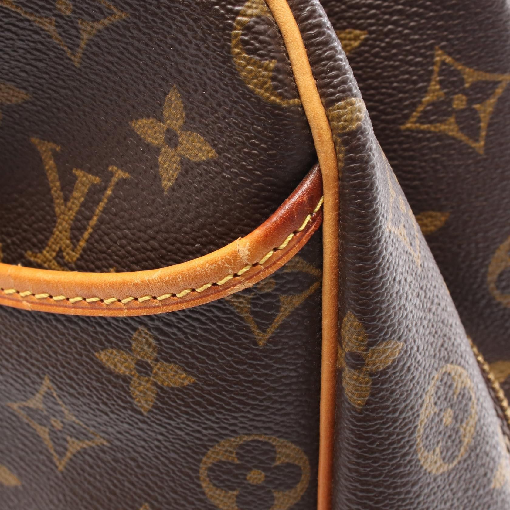 Louis Vuitton Louis Vuitton Louis Vuitton Deauville Monogram Handbag Canvas Vanity Bag M47270 Size ONE SIZE - 8 Thumbnail