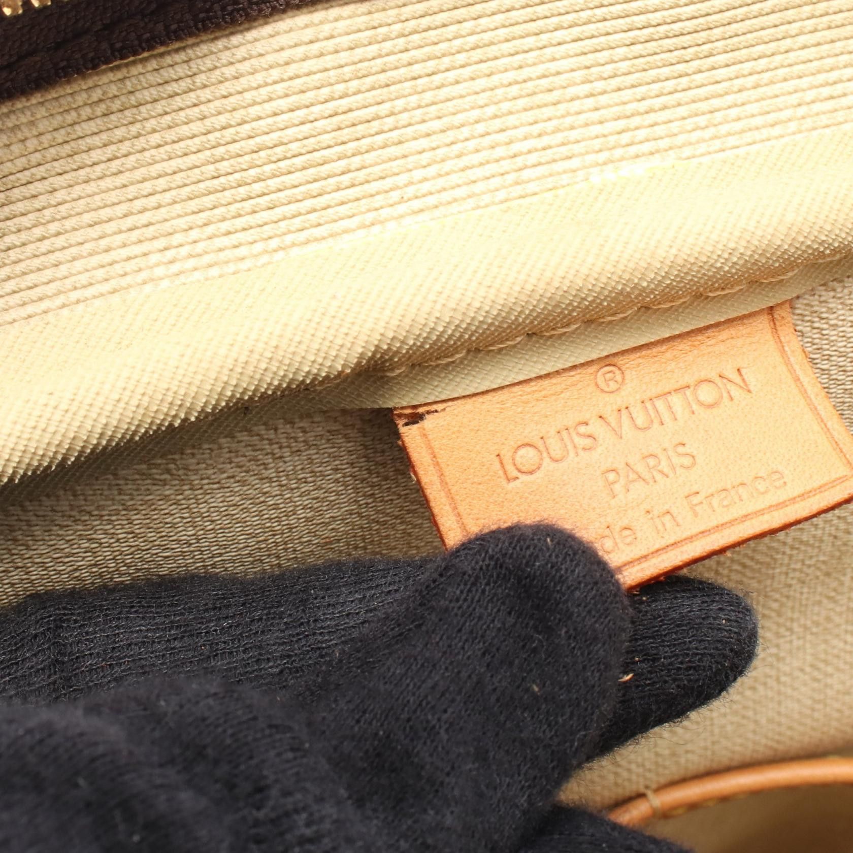 Louis Vuitton Louis Vuitton Louis Vuitton Deauville Monogram Handbag Canvas Vanity Bag M47270 Size ONE SIZE - 6 Thumbnail