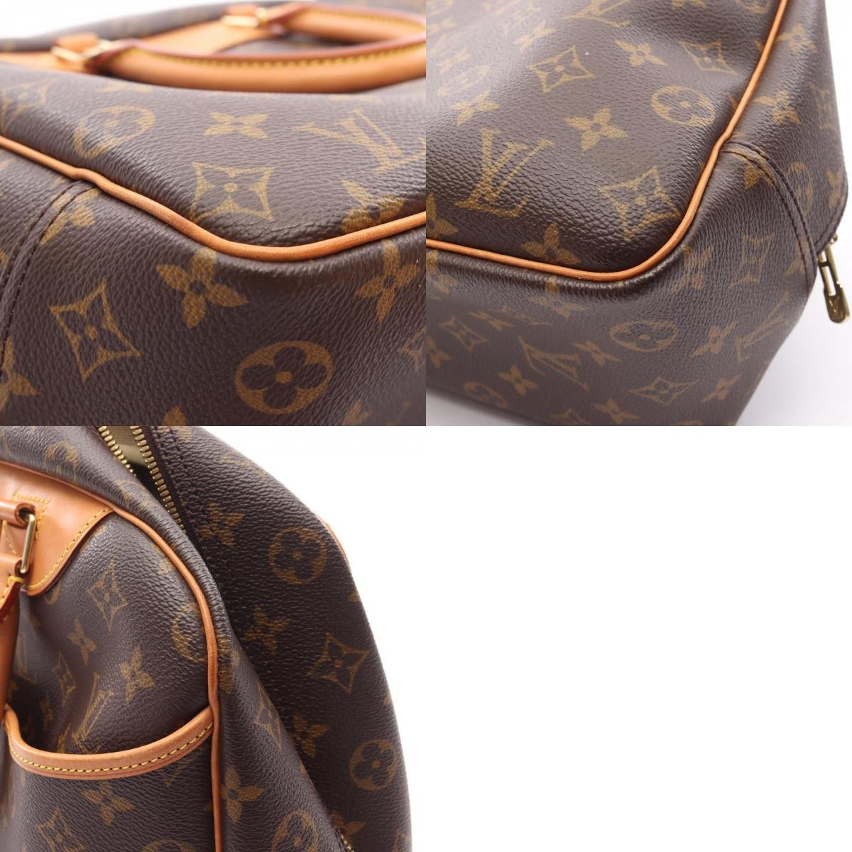 Louis Vuitton Louis Vuitton Louis Vuitton Deauville Monogram Handbag Canvas Handbag M47270 Size ONE SIZE - 10 Thumbnail