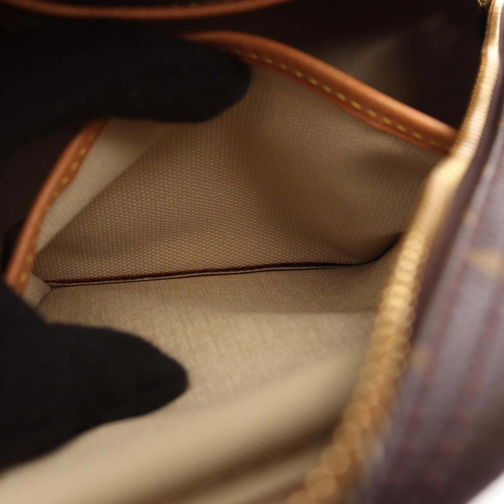 Louis Vuitton Louis Vuitton Louis Vuitton Deauville Monogram Handbag Canvas Handbag M47270 Size ONE SIZE - 6 Thumbnail