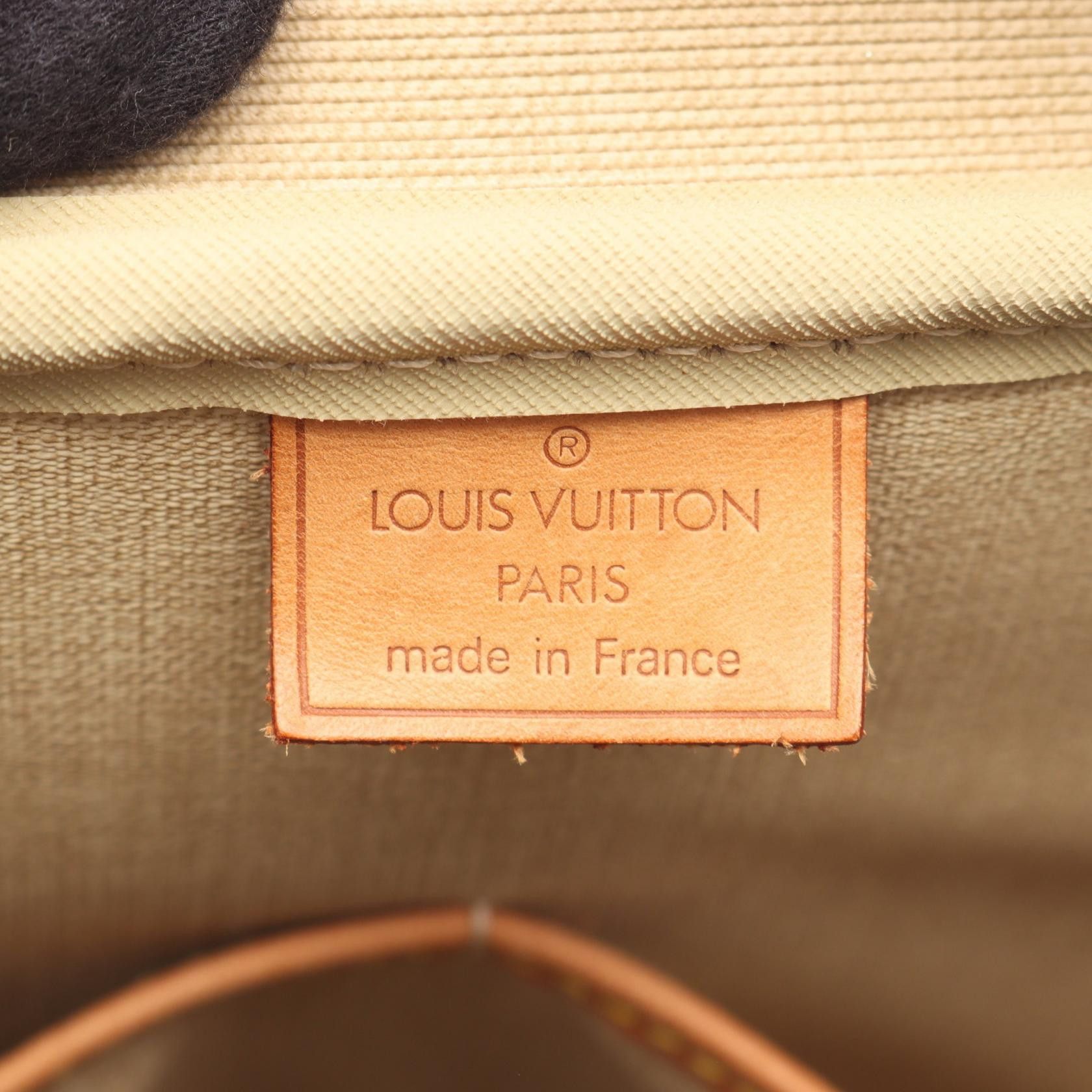 Louis Vuitton Louis Vuitton Louis Vuitton Deauville Monogram Handbag Canvas Handbag M47270 Size ONE SIZE - 4 Thumbnail