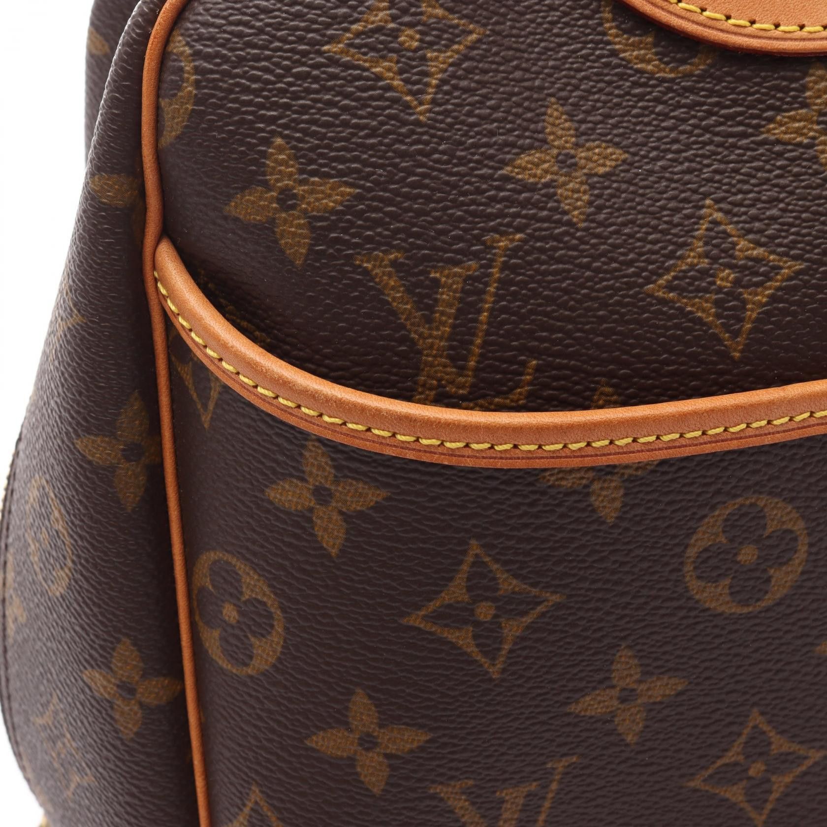 Louis Vuitton Louis Vuitton Louis Vuitton Deauville Monogram Handbag Canvas Handbag M47270 Size ONE SIZE - 8 Thumbnail