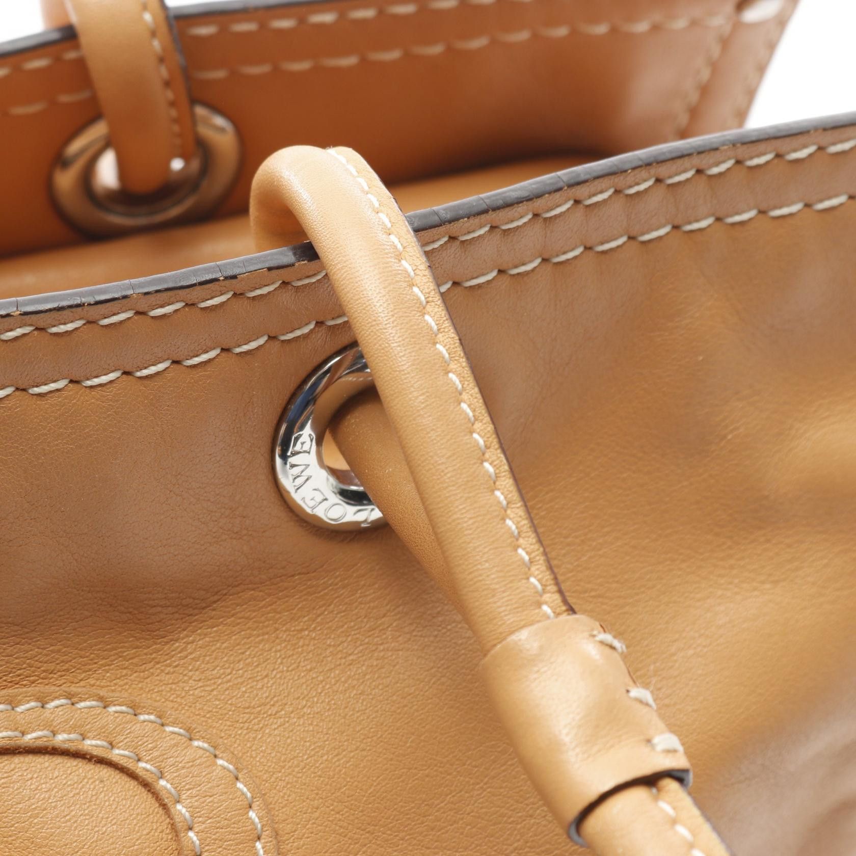 Loewe Loewe Loewe Anagram Leather Tote Bag Leather Tote Bag Size ONE SIZE - 8 Thumbnail