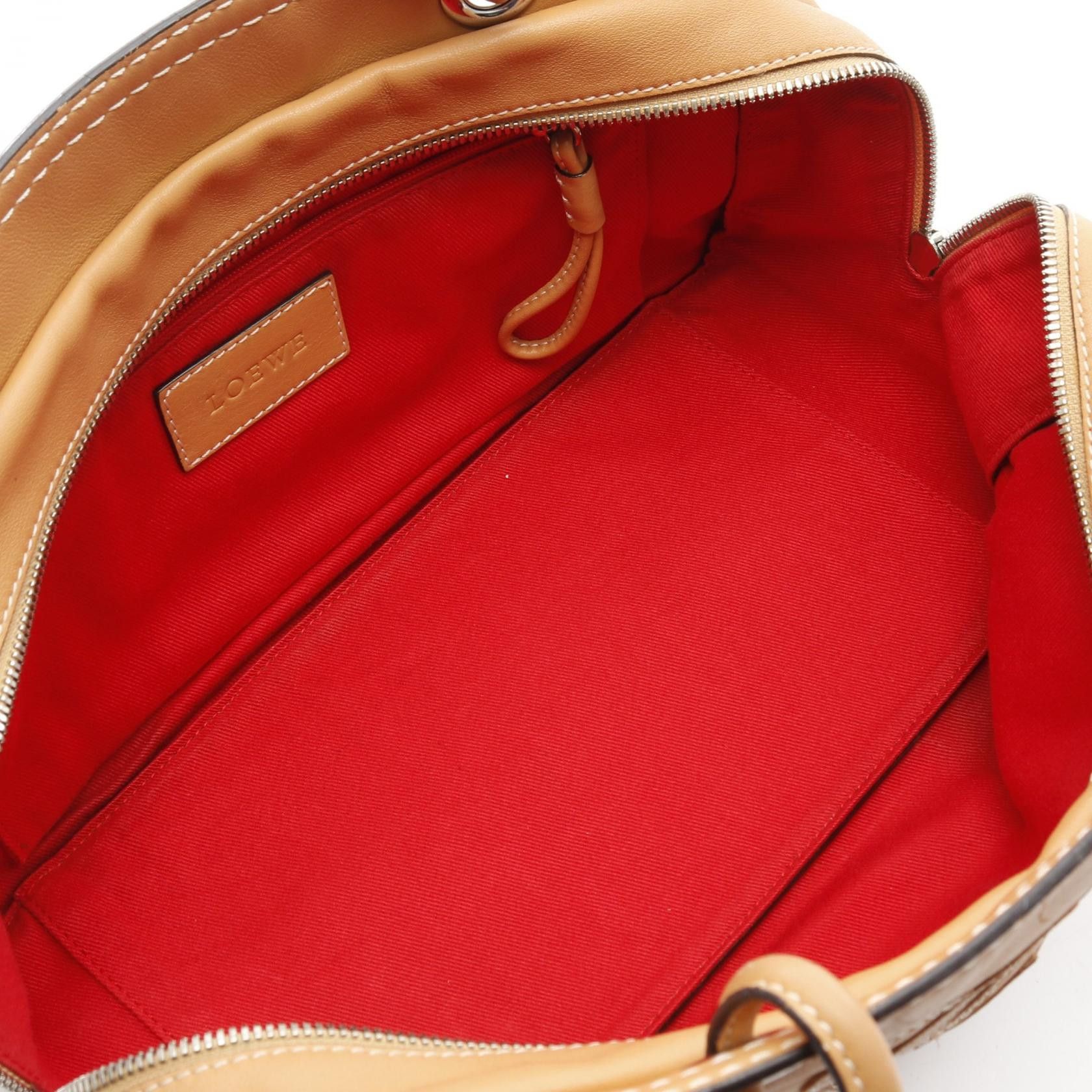 Loewe Loewe Loewe Anagram Leather Tote Bag Leather Tote Bag Size ONE SIZE - 3 Thumbnail