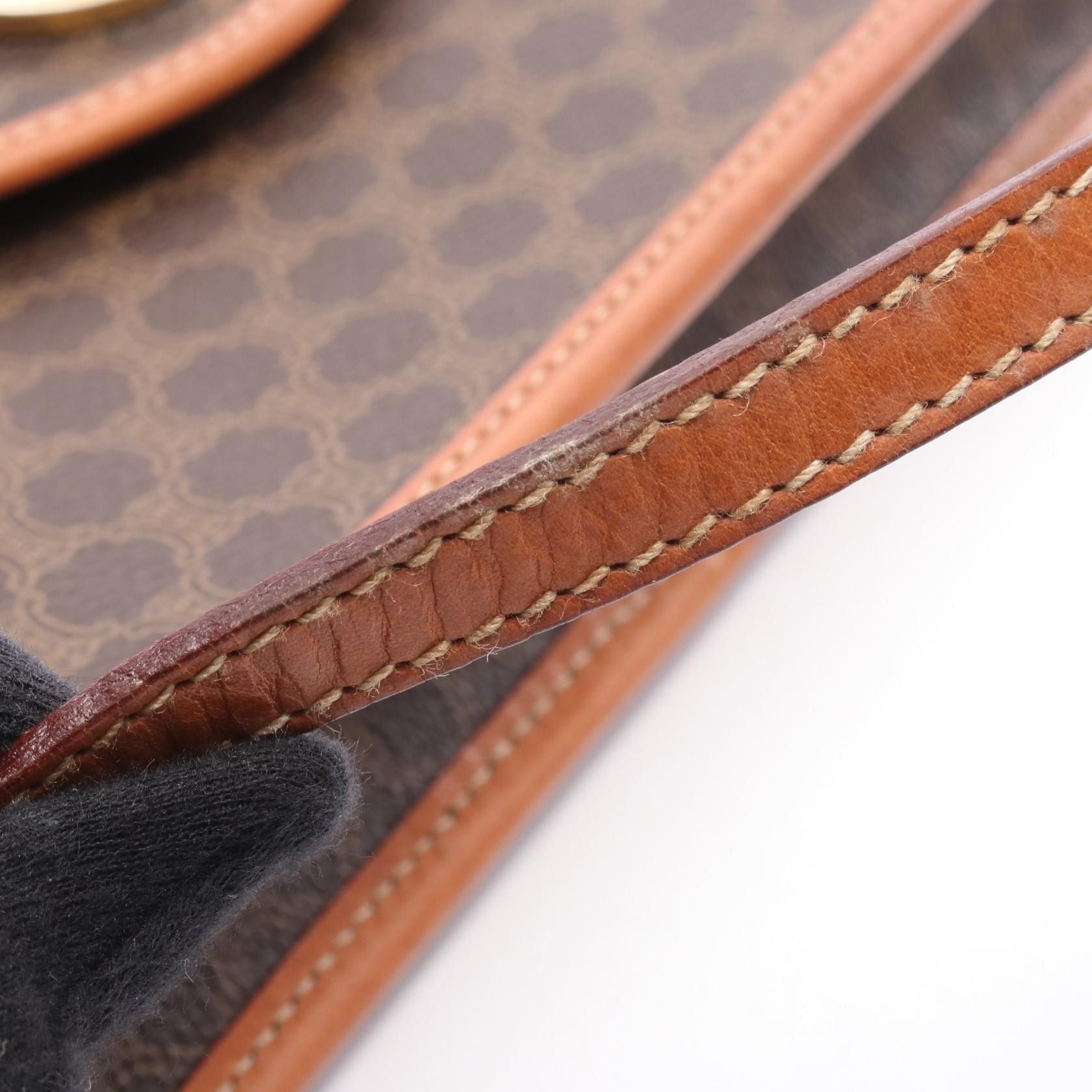 Celine Celine Celine Macadam PVC Coated Canvas Shoulder Bag Canvas Shoulder Bag Size ONE SIZE - 9 Thumbnail