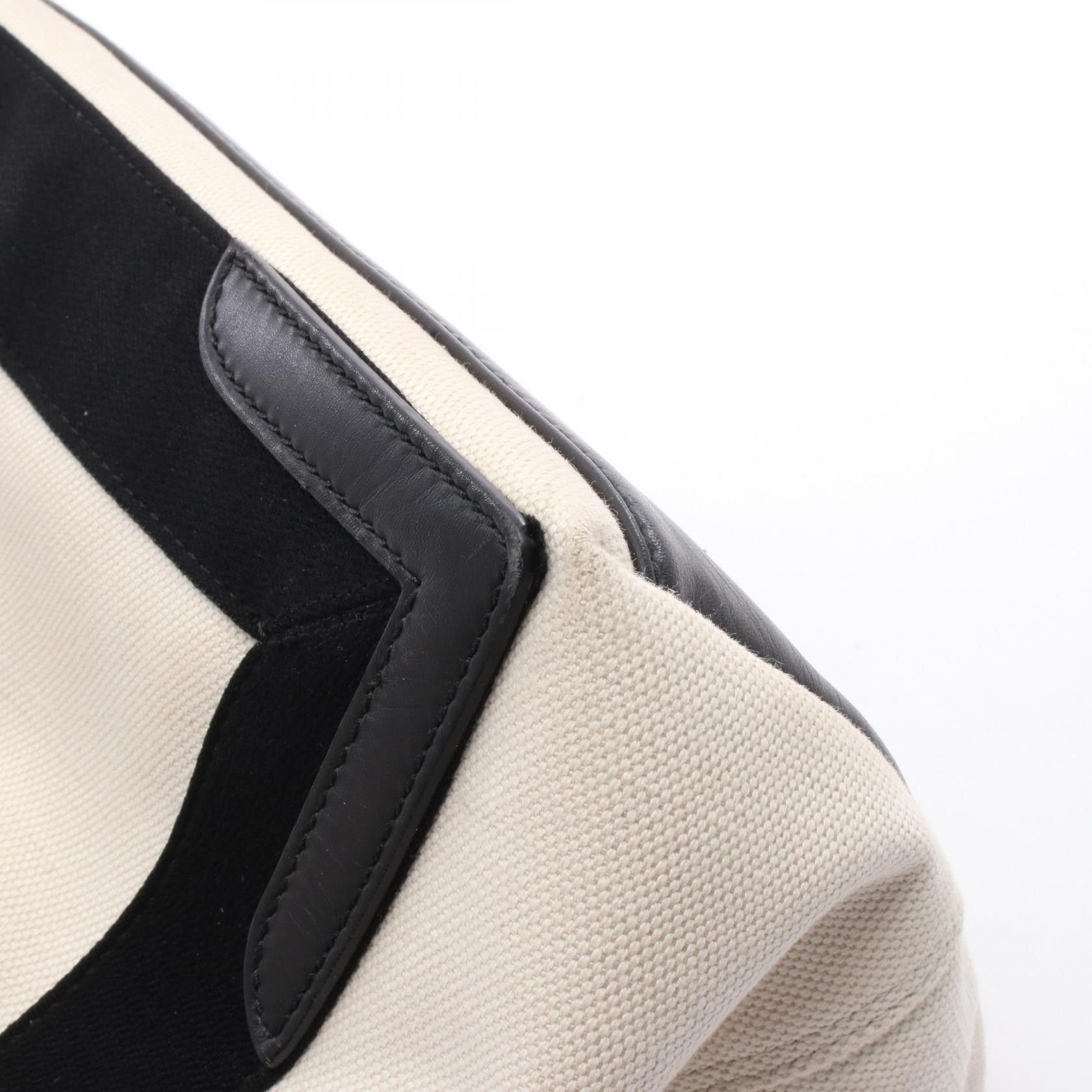 Balenciaga Balenciaga Balenciaga NAVY CABAS S Canvas Leather Tote Bag Canvas Tote Bag 339933 Size ONE SIZE - 7 Thumbnail