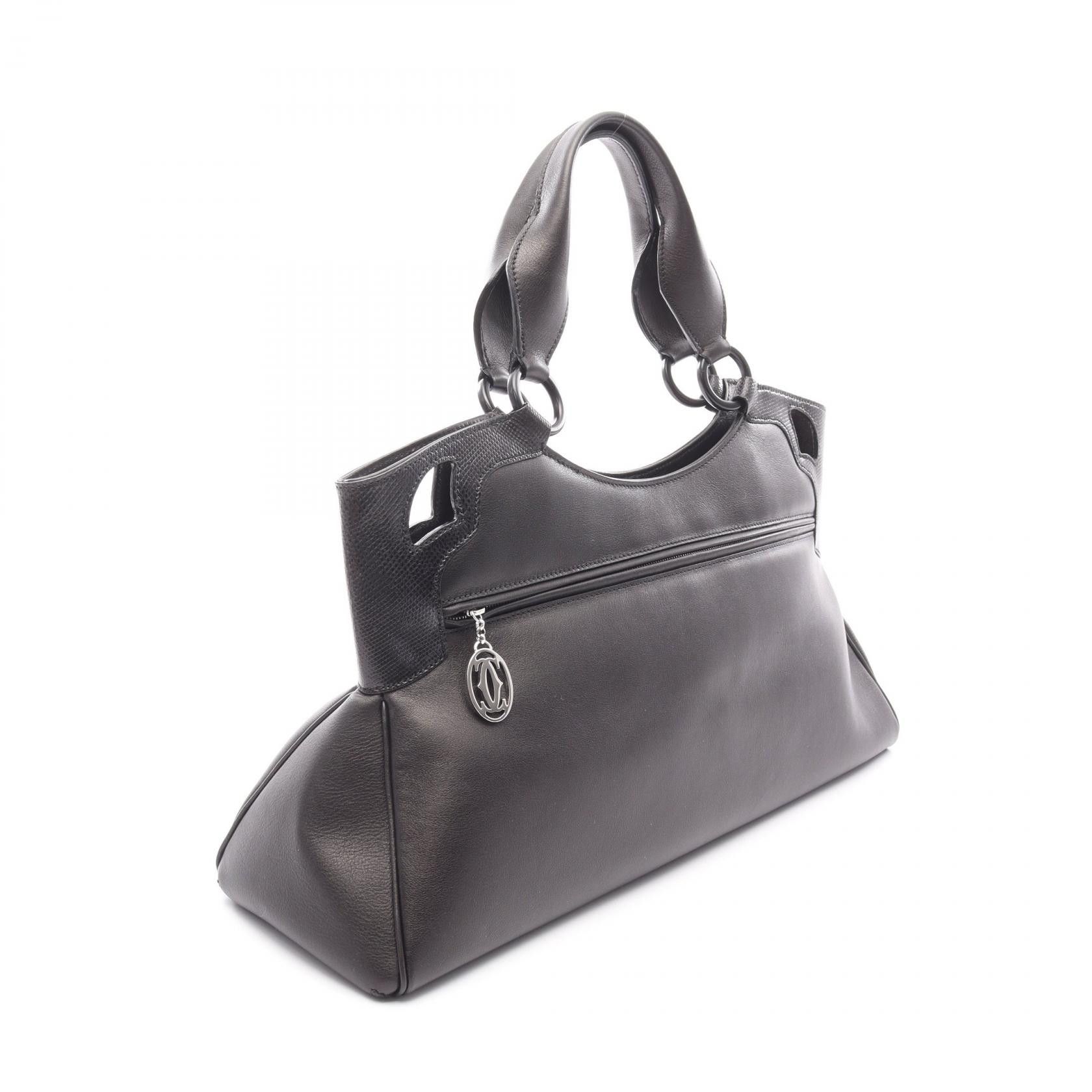 Cartier Cartier Cartier Marcello de Cartier Leather Handbag Leather Handbag DUTY FREE for USA Size ONE SIZE - 2 Thumbnail