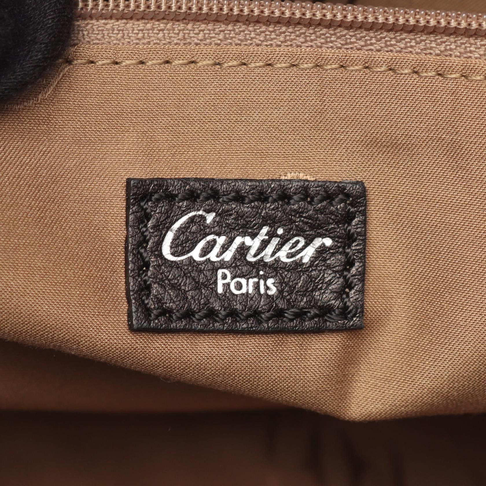 Cartier Cartier Cartier Marcello de Cartier Leather Handbag Leather Handbag DUTY FREE for USA Size ONE SIZE - 4 Thumbnail