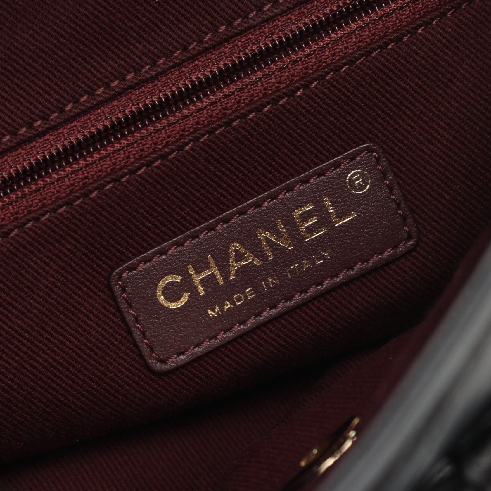 Chanel Chanel Chanel V Stitch Lambskin Backpack Leather Backpack Size ONE SIZE - 4 Thumbnail
