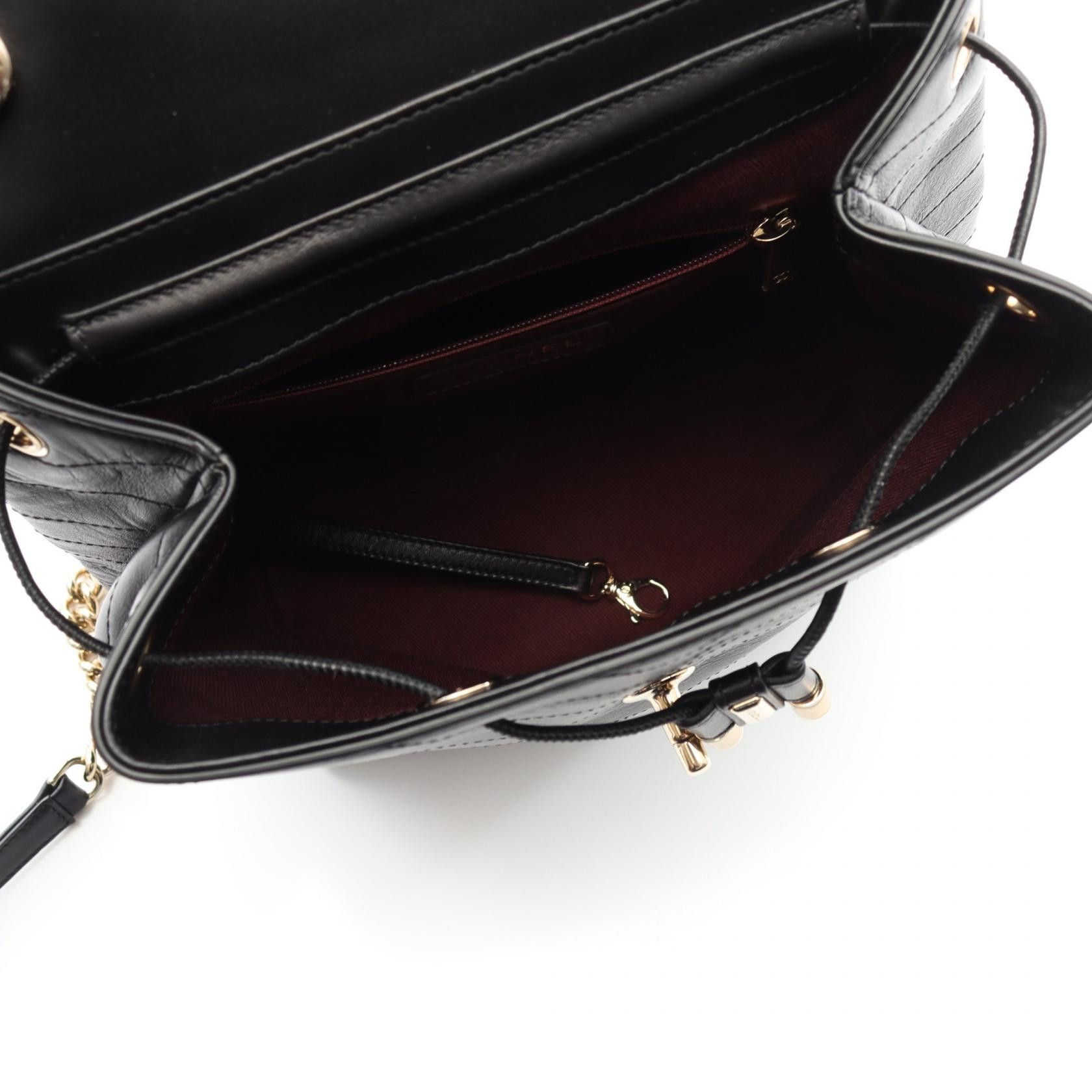 Chanel Chanel Chanel V Stitch Lambskin Backpack Leather Backpack Size ONE SIZE - 3 Thumbnail