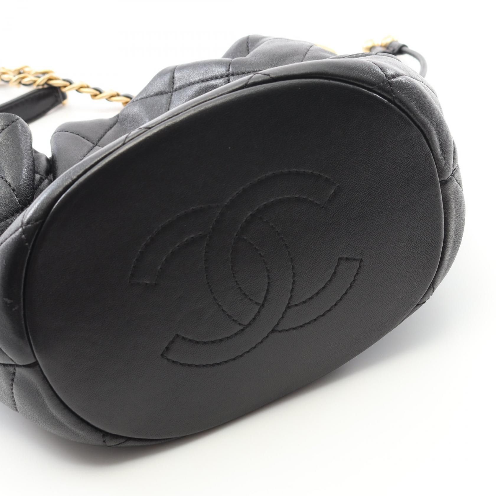 Chanel Chanel Chanel Matelasse Lambskin Shoulder Bag Leather Shoulder Bag AS2390 Size ONE SIZE - 7 Thumbnail