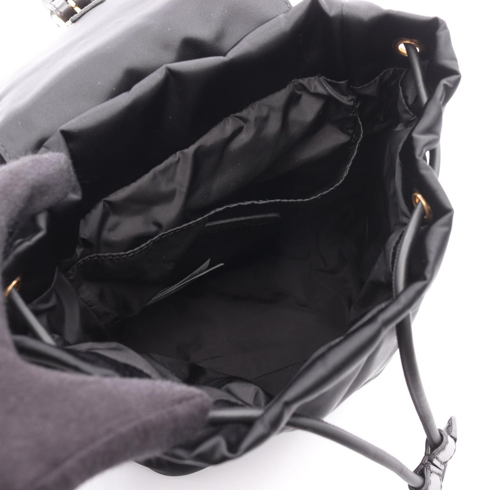 Versace Versace Versace Medusa Nylon Leather Backpack Leather Backpack DUTY FREE for USA Size ONE SIZE - 3 Thumbnail