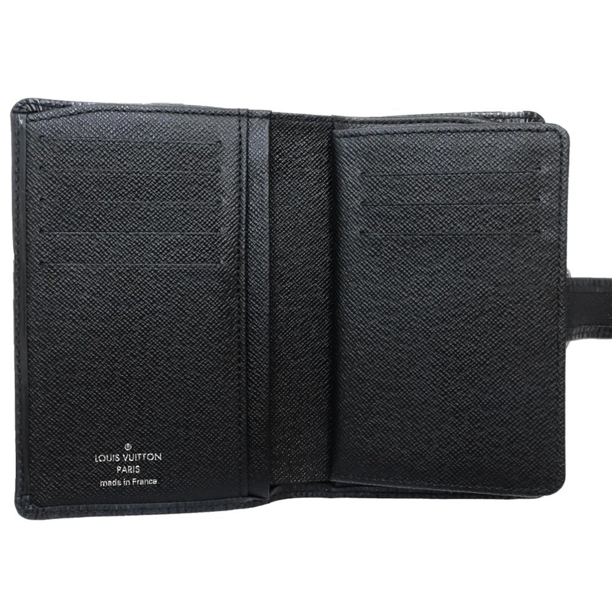Louis Vuitton LOUIS VUITTON Epi Bifold Wallet M63242 Portefeuille Viennois Noir 181573 Size ONE SIZE - 6 Thumbnail