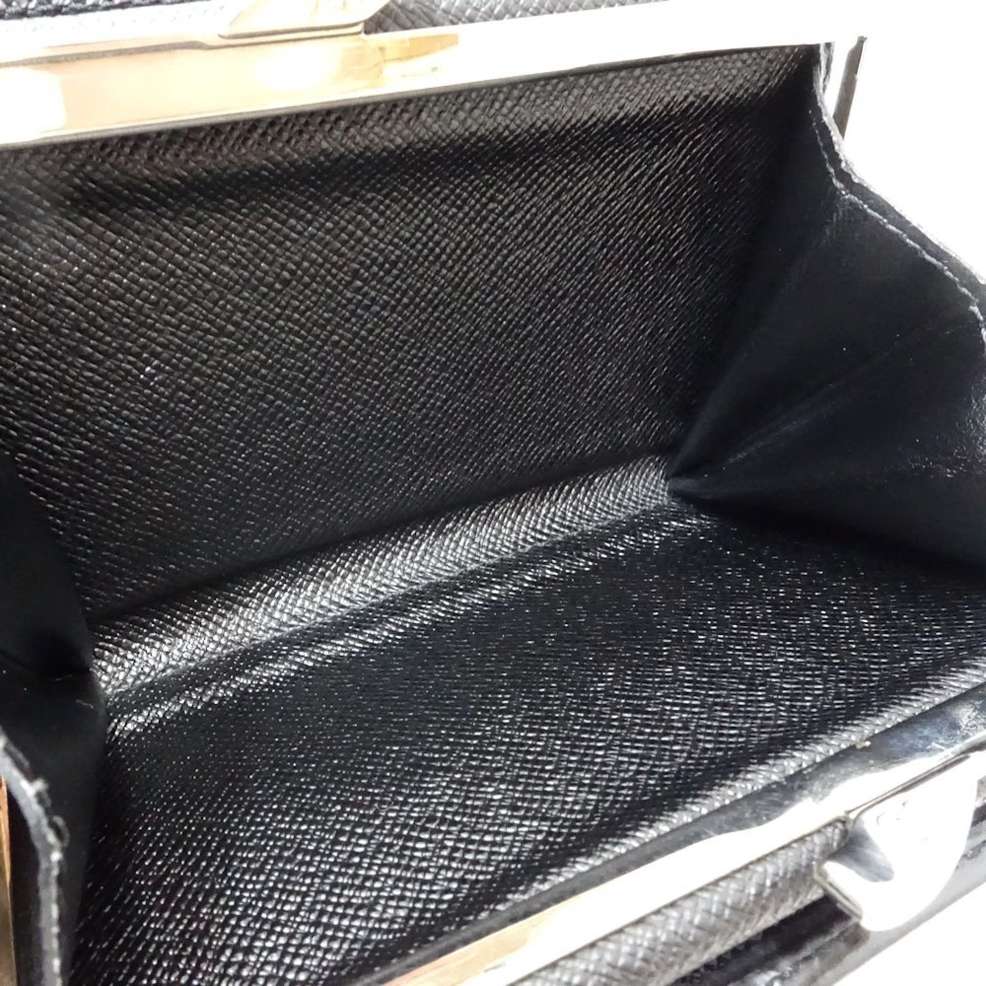 Louis Vuitton LOUIS VUITTON Epi Bifold Wallet M63242 Portefeuille Viennois Noir 181573 Size ONE SIZE - 7 Thumbnail