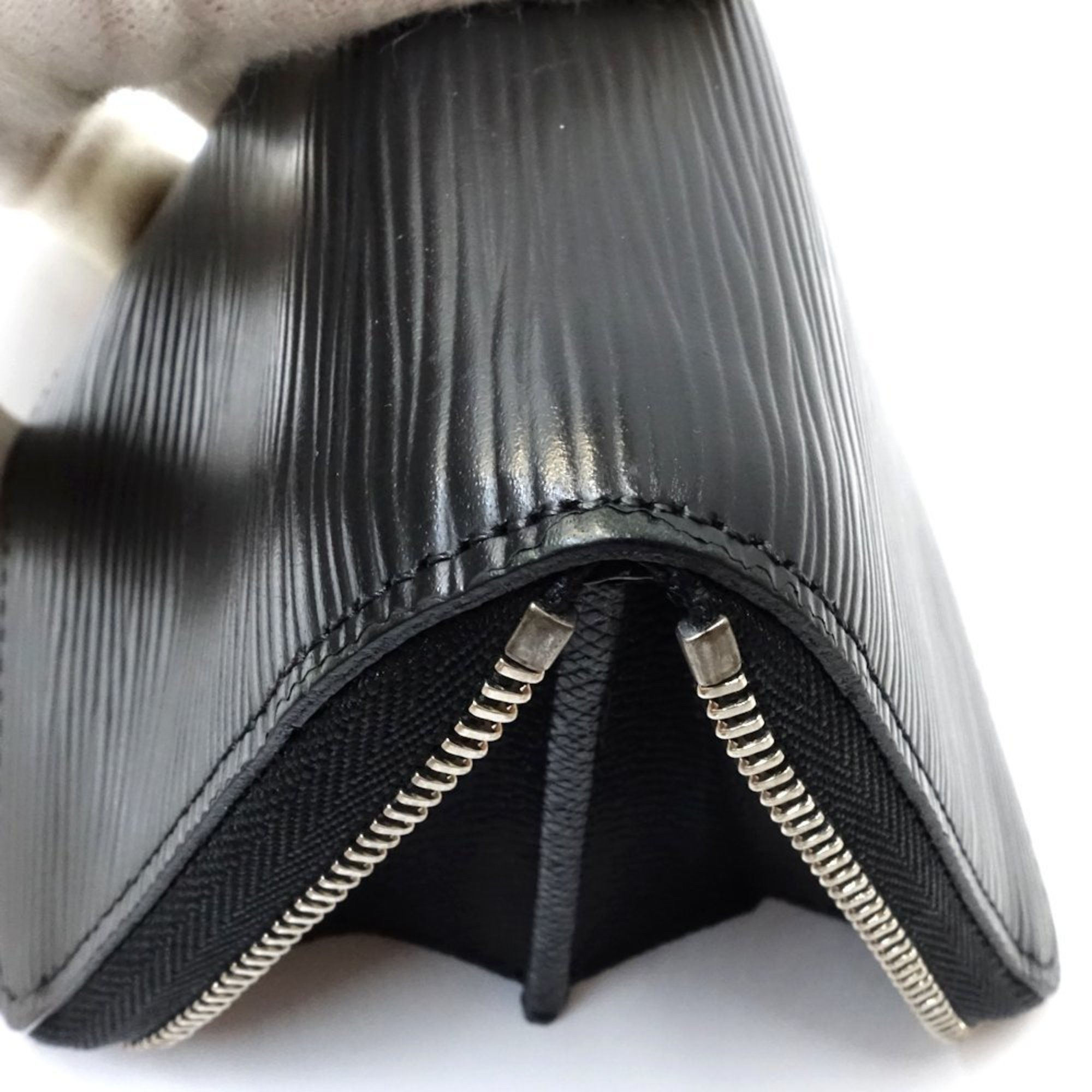 Louis Vuitton Louis Vuitton Epi Zippy Coin Purse, Noir, M60152, 181568 Size ONE SIZE - 5 Thumbnail