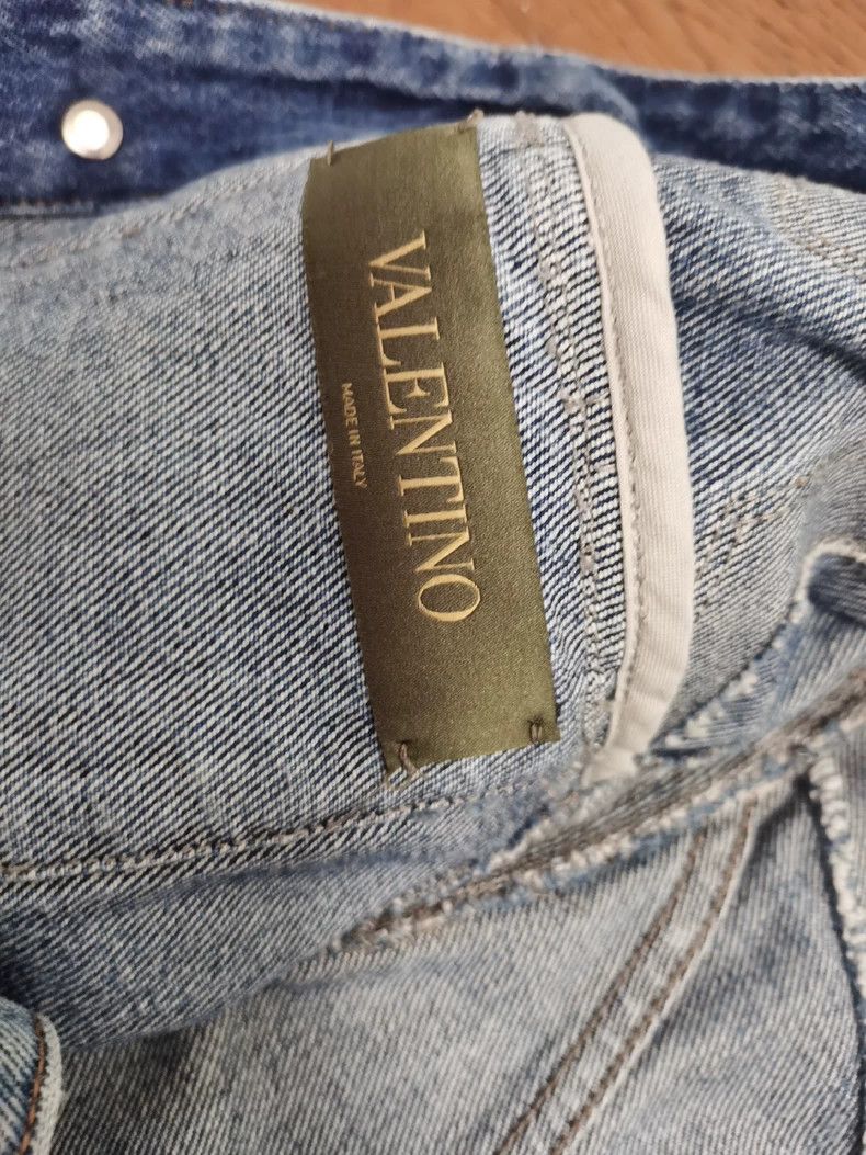 Valentino Valentino Star Pattern Denim Jacket Size US M / EU 48-50 / 2 - 4 Thumbnail